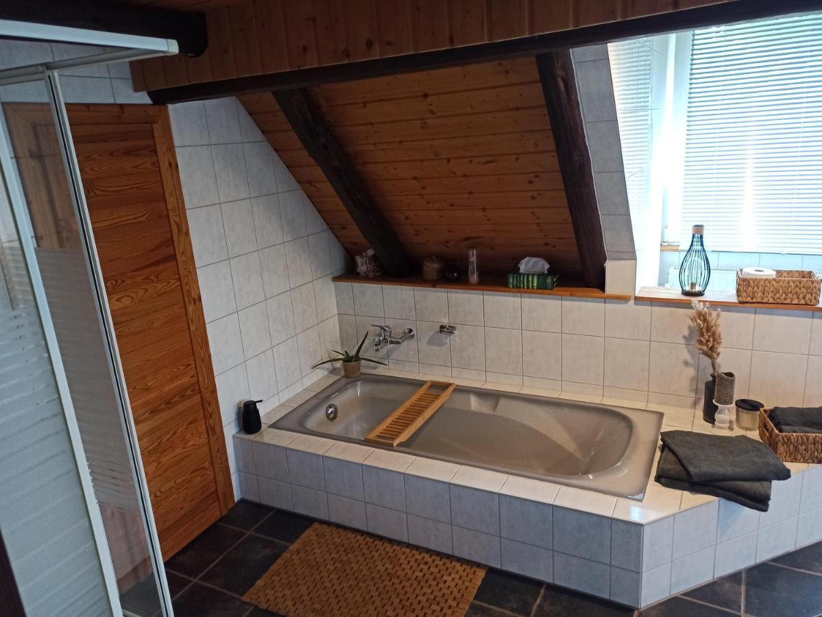 Ferienwohnung "Frieda" Breitenstein المظهر الخارجي الصورة